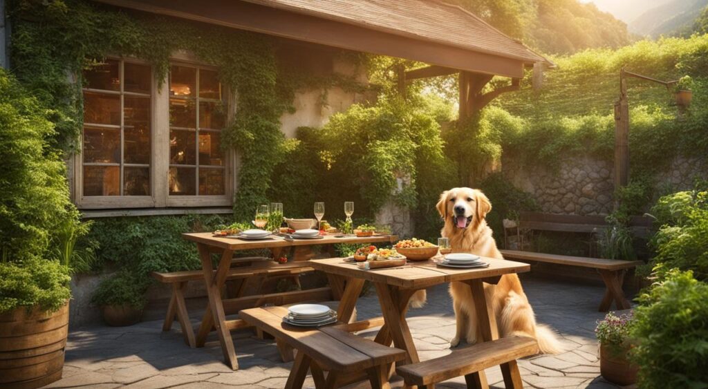 dog-friendly dining