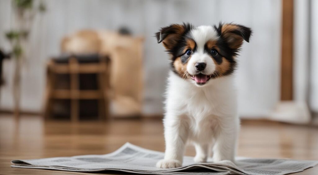 house training a puppy