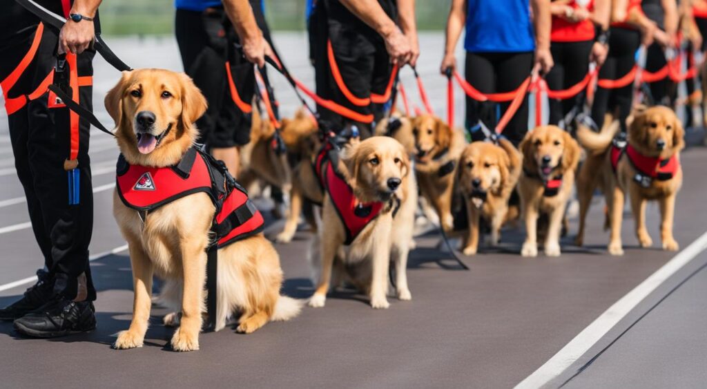 professional service dog training